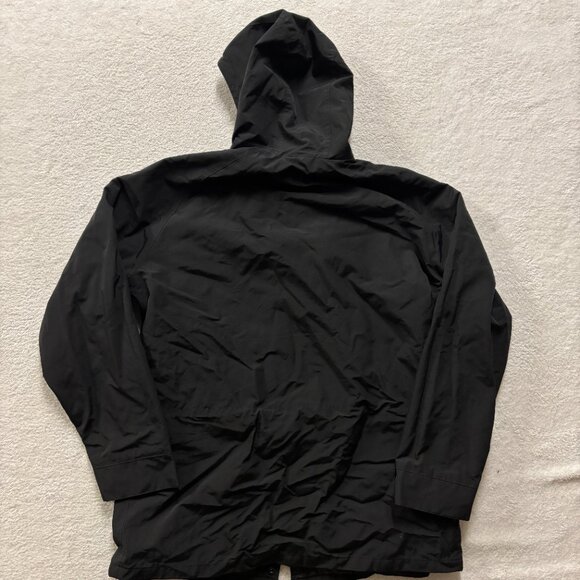 Woolrich Jacket Mens XL Chore Coat Black Flannel Lined Winter Warm Cozy Cottage - Picture 8 of 10